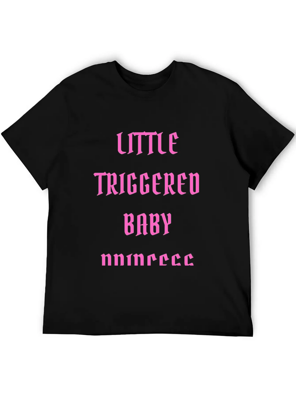Little Triggered Baby Princess Classic Cotton Tee – Unisex Comfort For Any Season