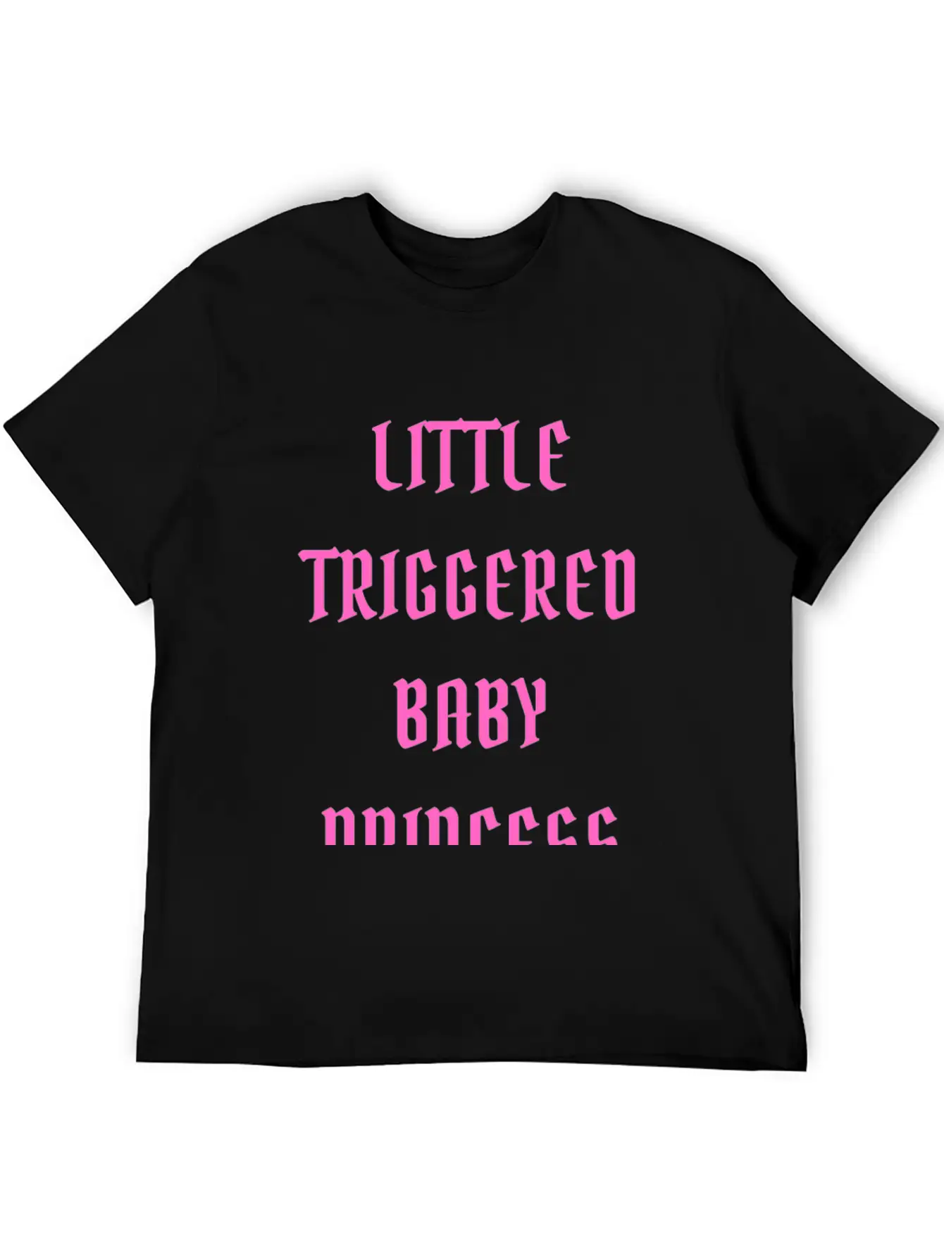 Little Triggered Baby Princess Classic Cotton Tee – Unisex Comfort For Any Season