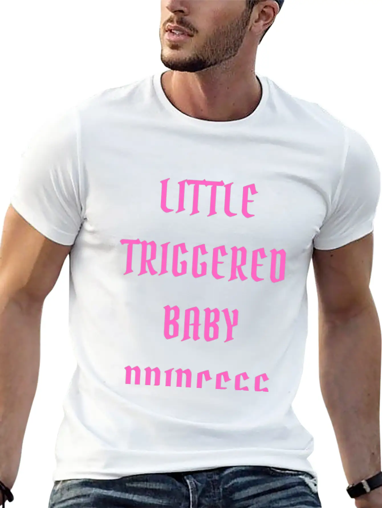 Little Triggered Baby Princess Classic Cotton Tee – Unisex Comfort For Any Season