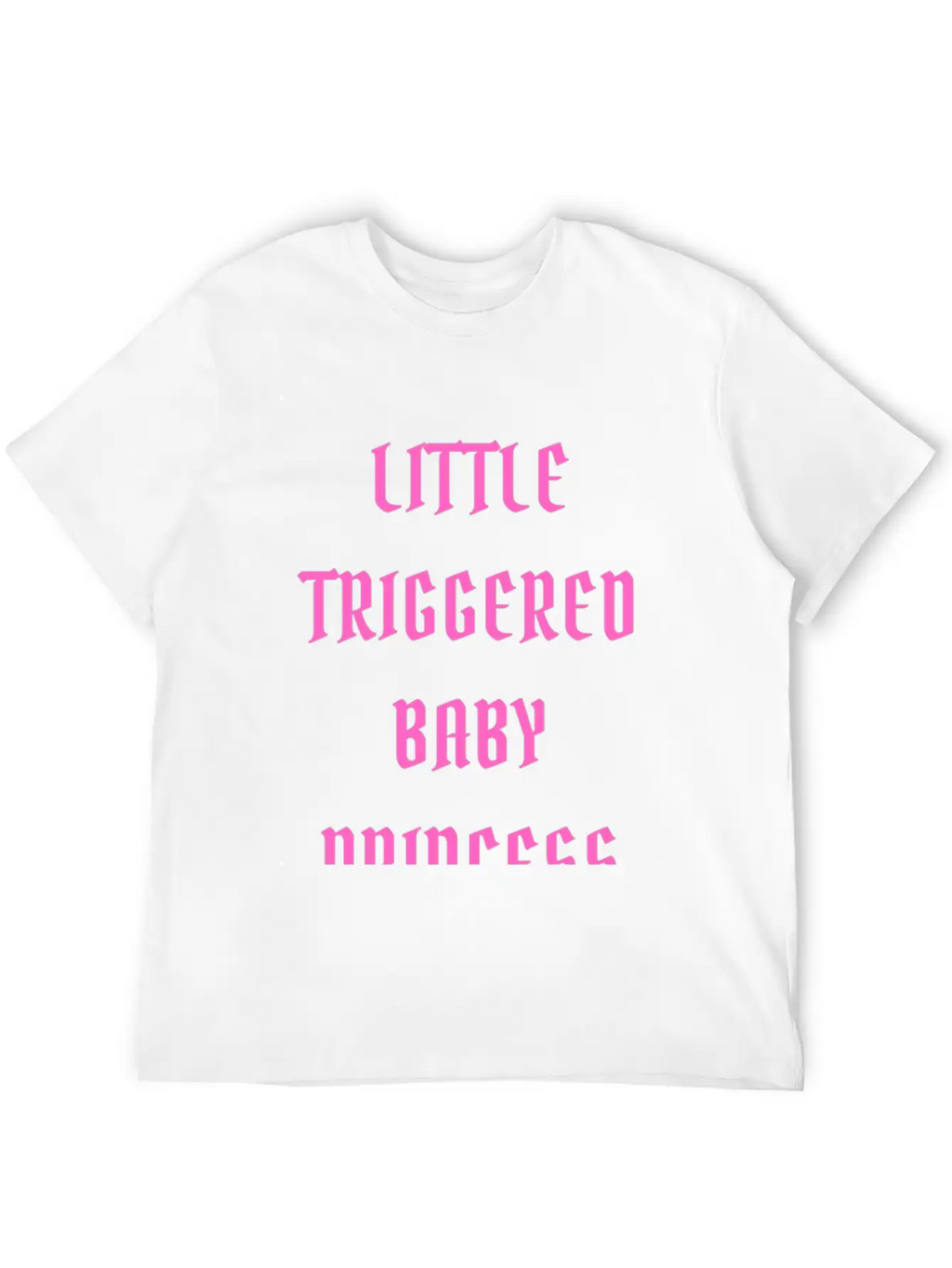 Little Triggered Baby Princess Classic Cotton Tee – Unisex Comfort For Any Season