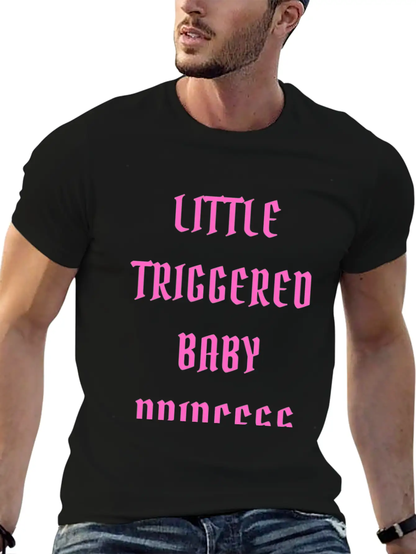 Little Triggered Baby Princess Classic Cotton Tee – Unisex Comfort For Any Season