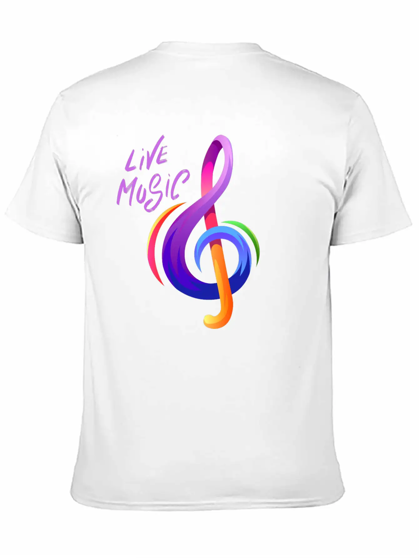 Live Music Music And Arts T Shirt Basic Graphic T-Shirt – Daily Comfort In Soft Cotton