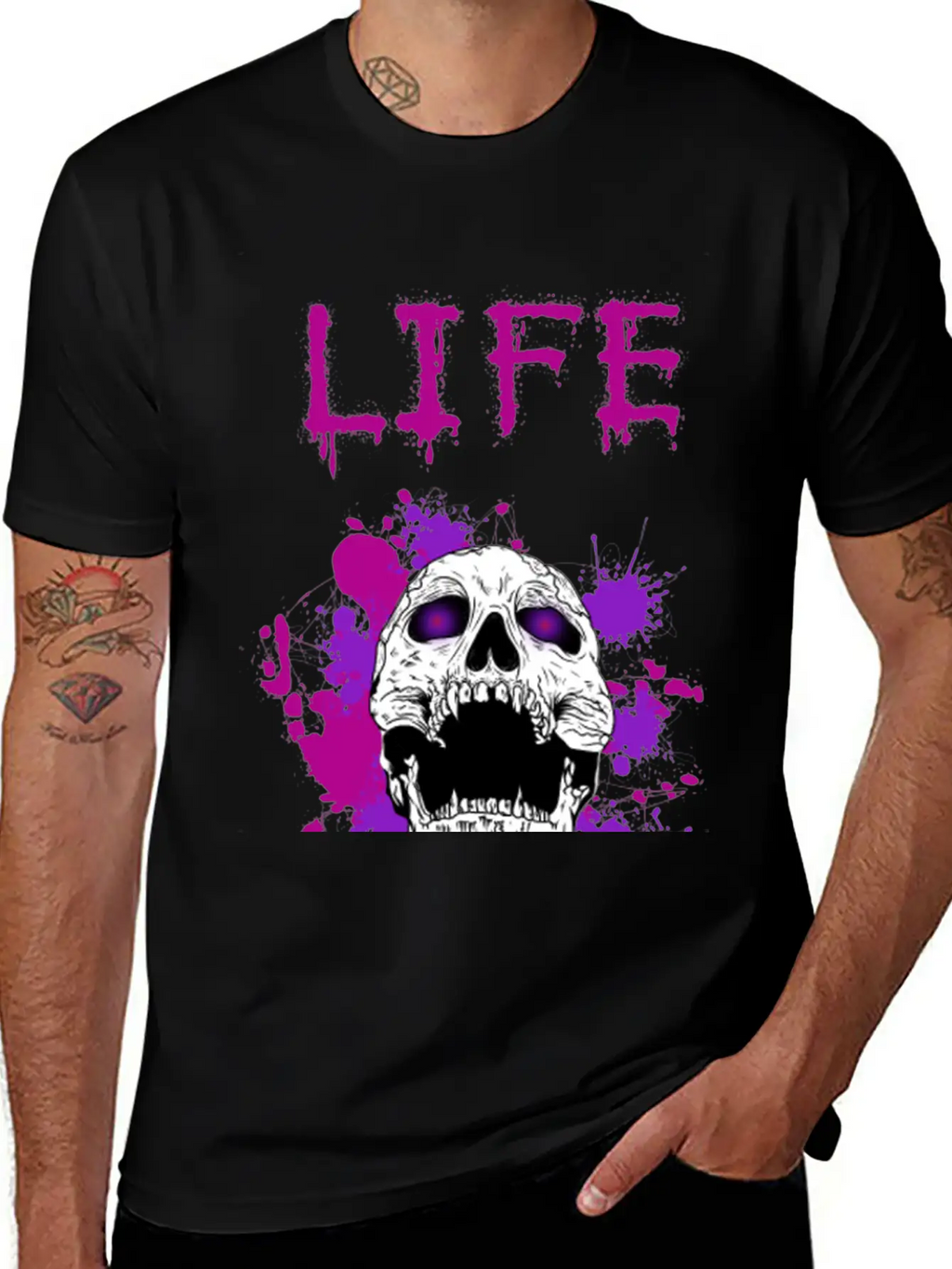 Live Off Unisex Casual T-Shirt – Clean Design For Daily Comfort