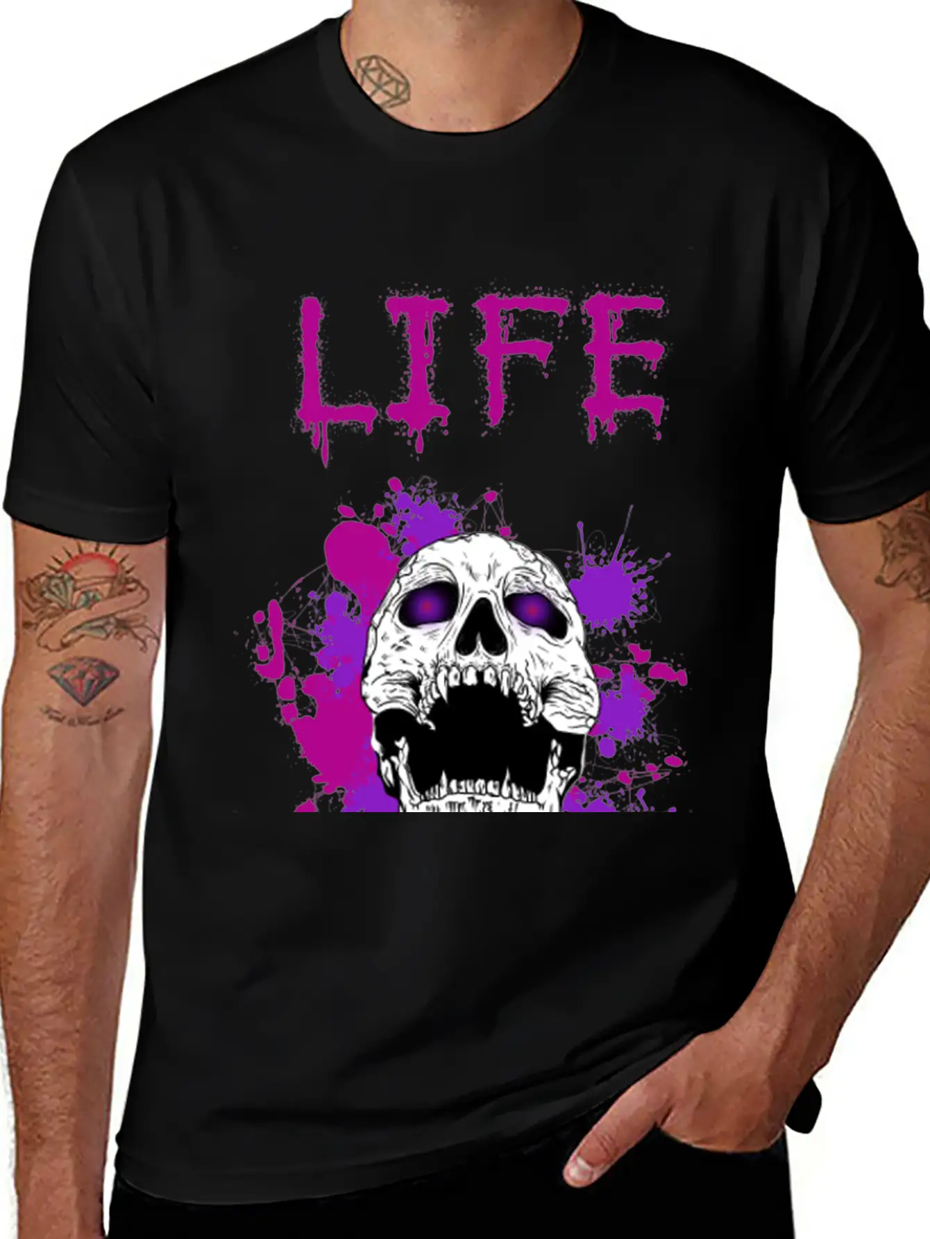 Live Off Unisex Casual T-Shirt – Clean Design For Daily Comfort