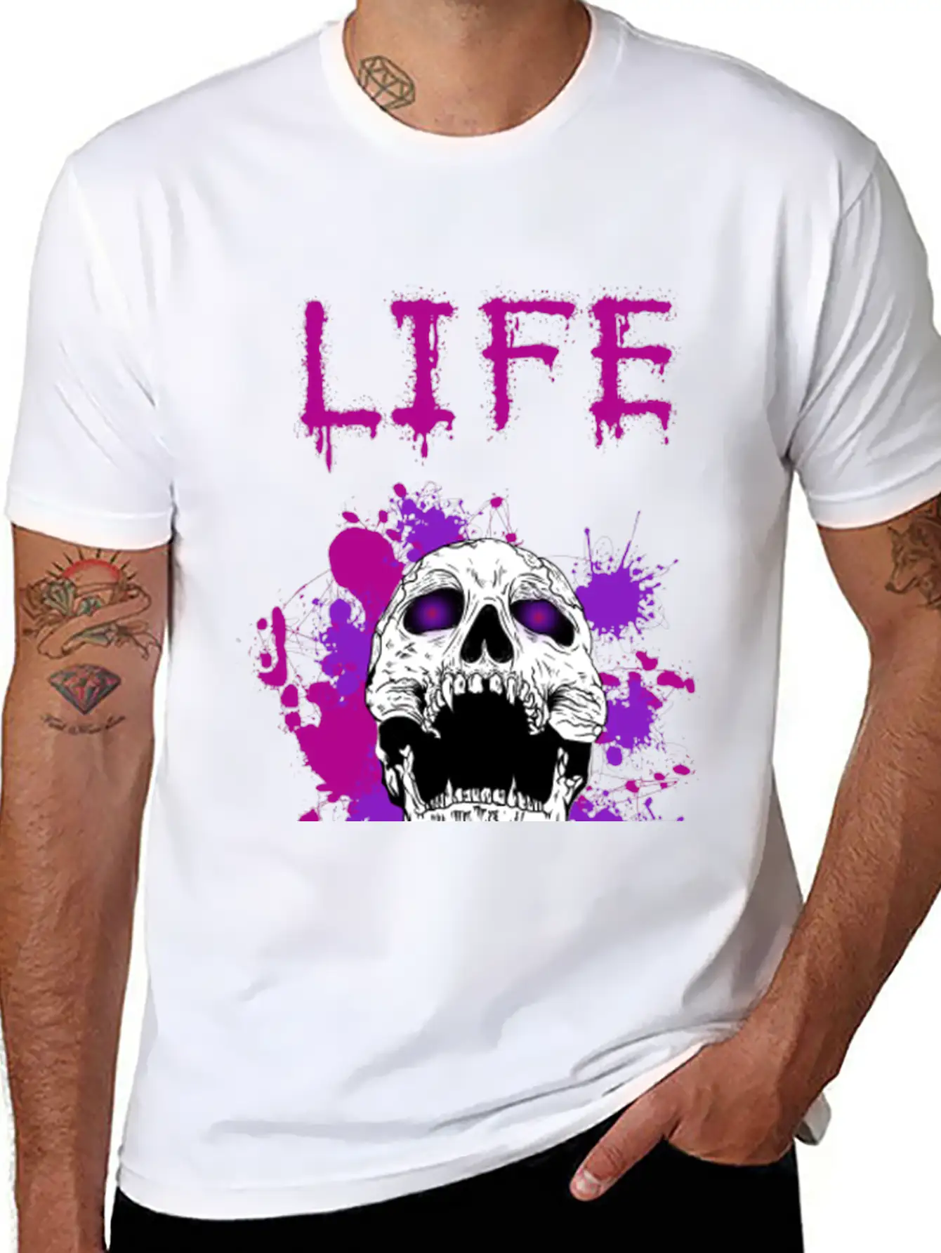 Live Off Unisex Casual T-Shirt – Clean Design For Daily Comfort