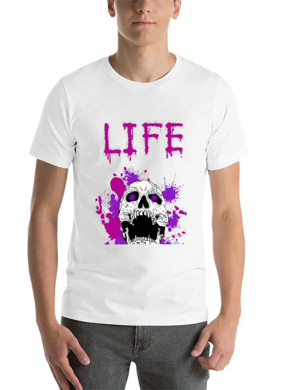 Live Off Unisex Casual T-Shirt – Clean Design For Daily Comfort
