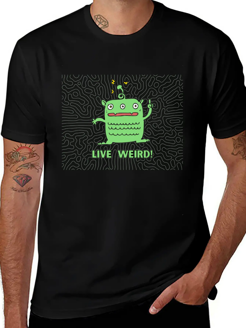 Live Weird 2 Timeless Short Sleeve Tee – Comfy And Minimalist Design