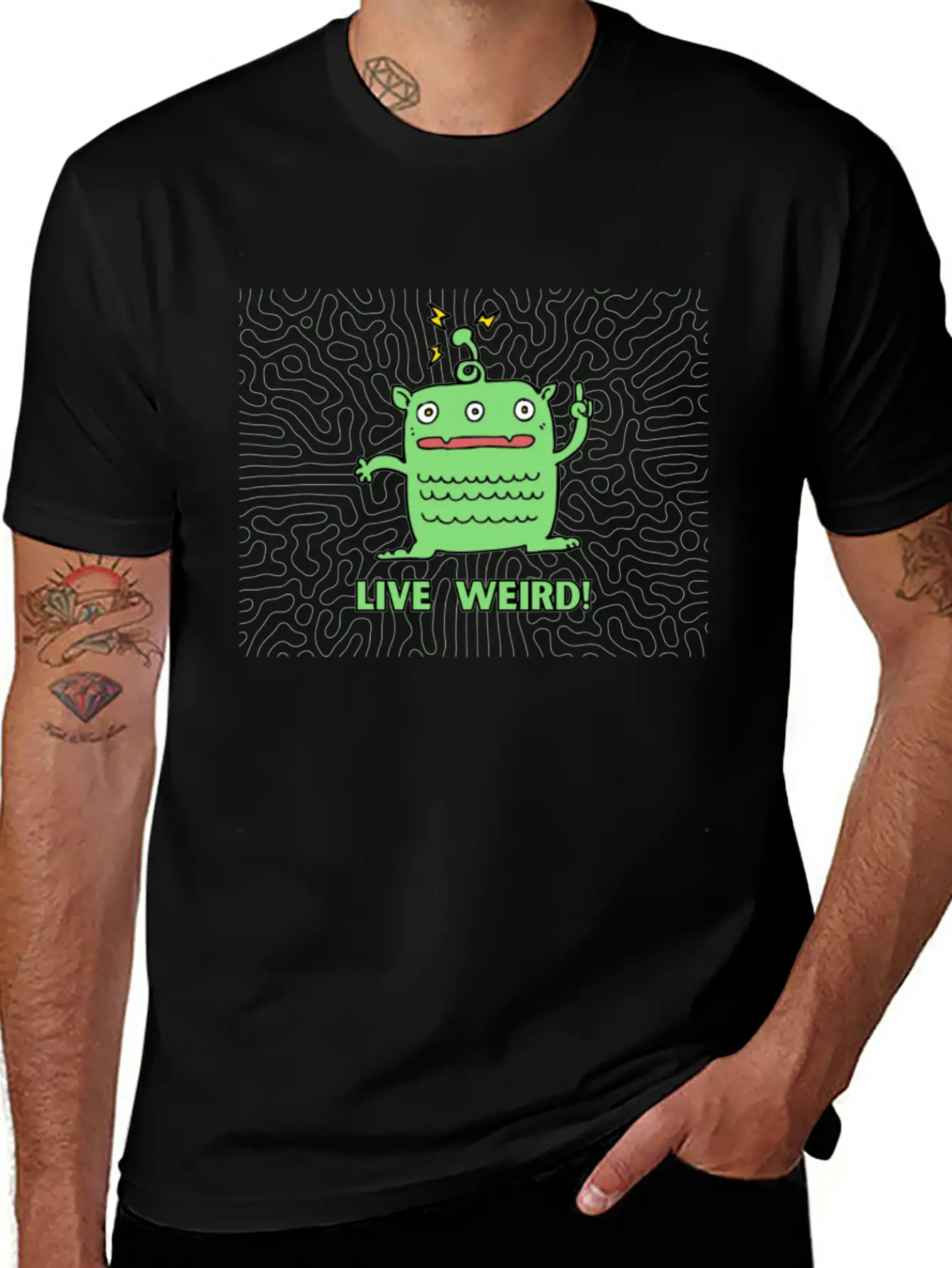 Live Weird 2 Timeless Short Sleeve Tee – Comfy And Minimalist Design