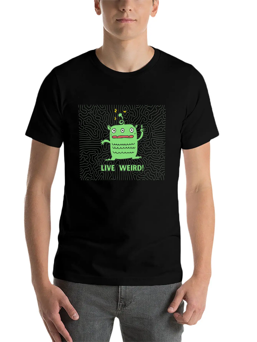 Live Weird 2 Timeless Short Sleeve Tee – Comfy And Minimalist Design