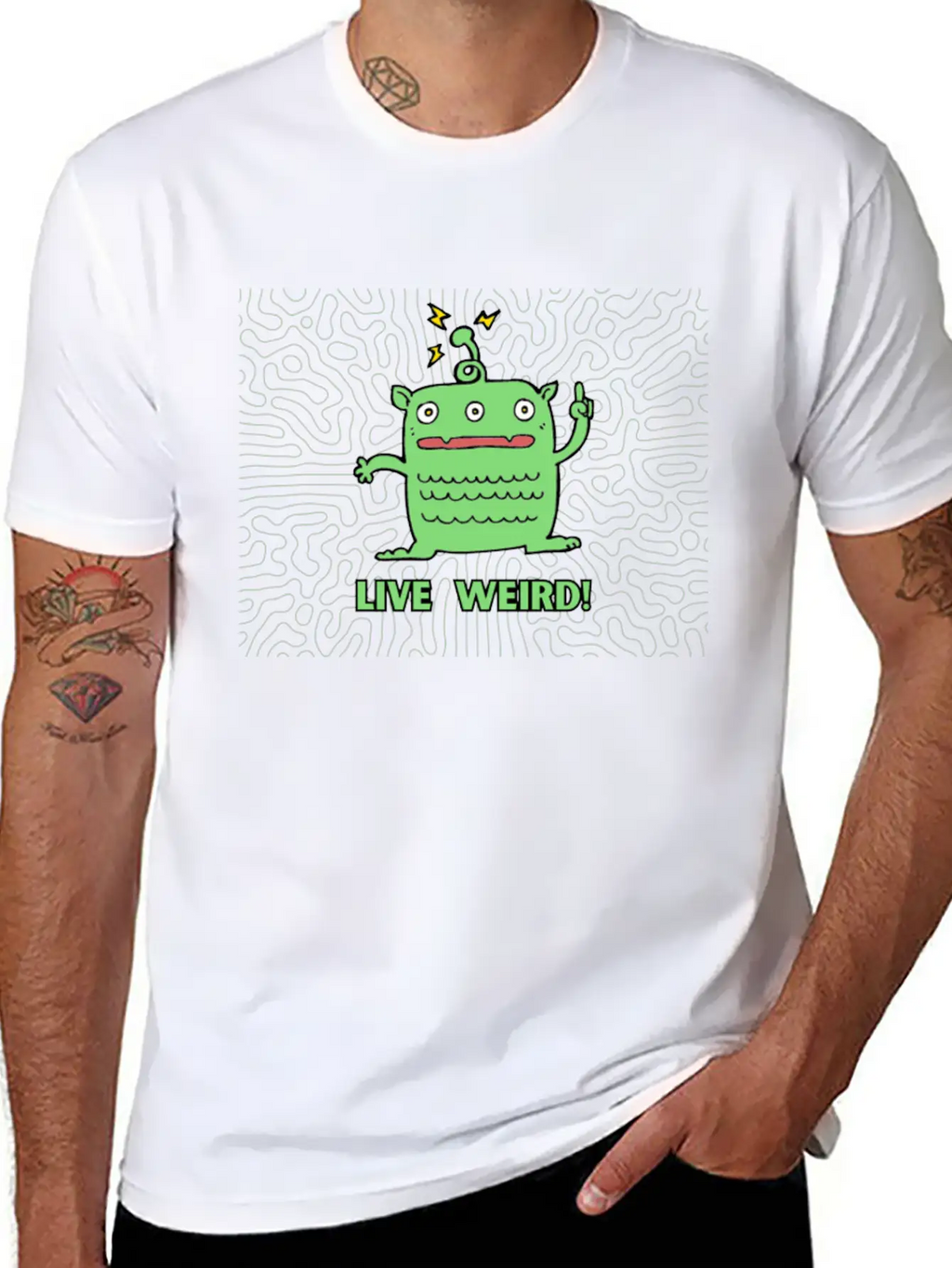 Live Weird 2 Timeless Short Sleeve Tee – Comfy And Minimalist Design