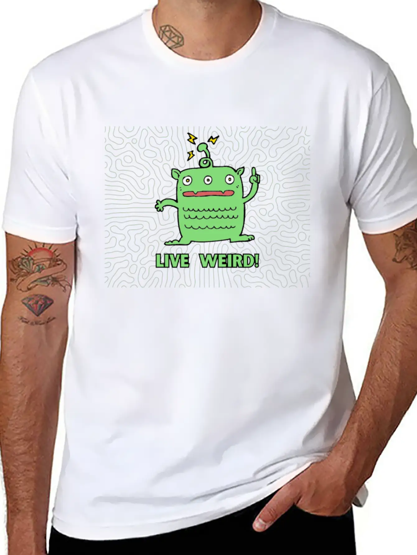 Live Weird 2 Timeless Short Sleeve Tee – Comfy And Minimalist Design