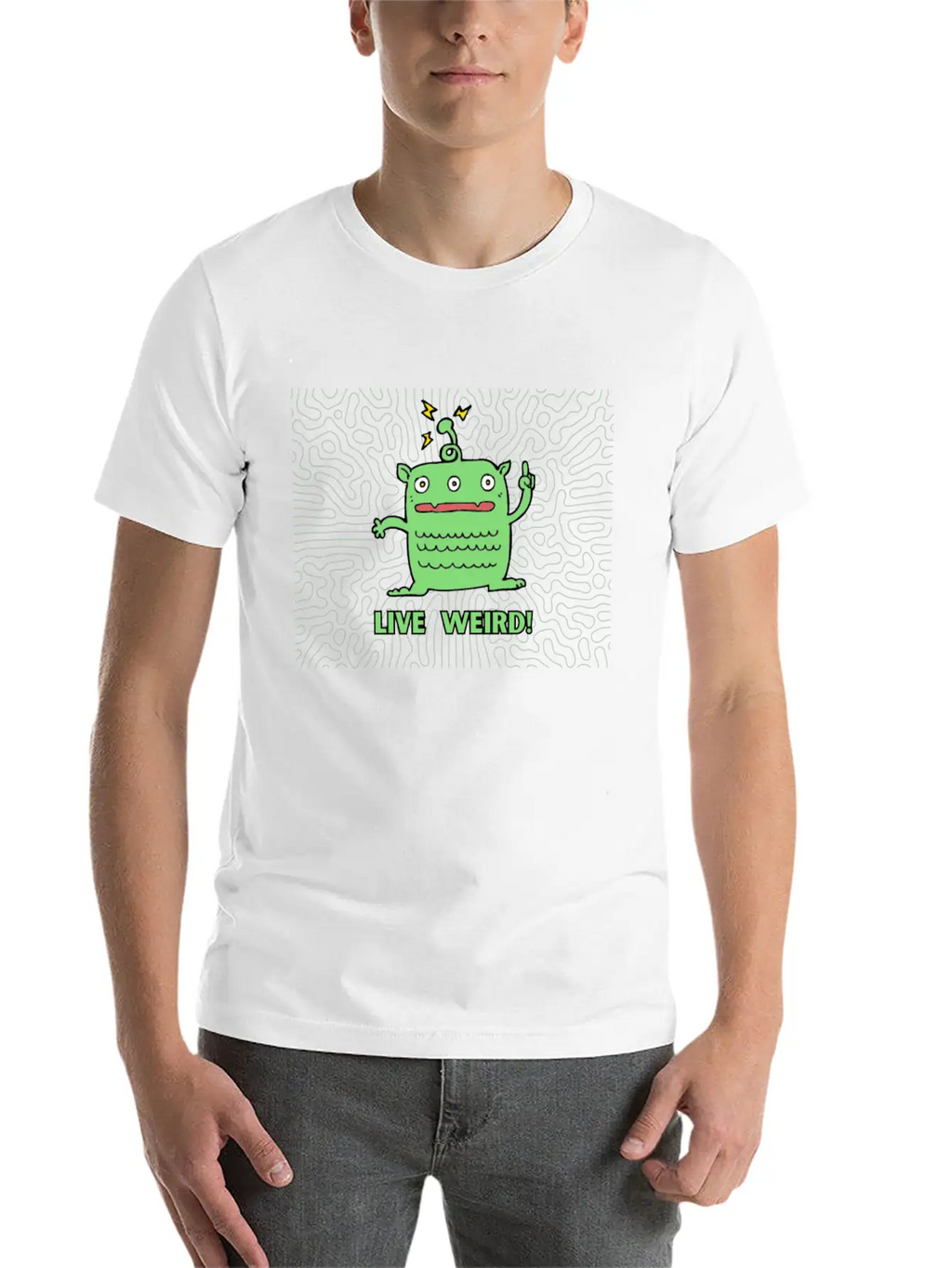 Live Weird 2 Timeless Short Sleeve Tee – Comfy And Minimalist Design