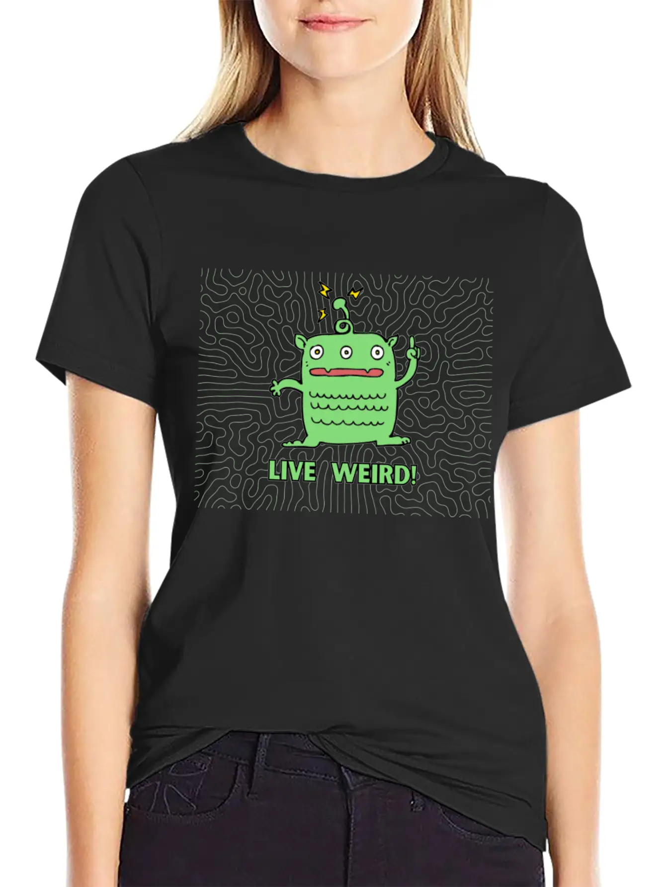 Live Weird 2 Timeless Short Sleeve Tee – Comfy And Minimalist Design