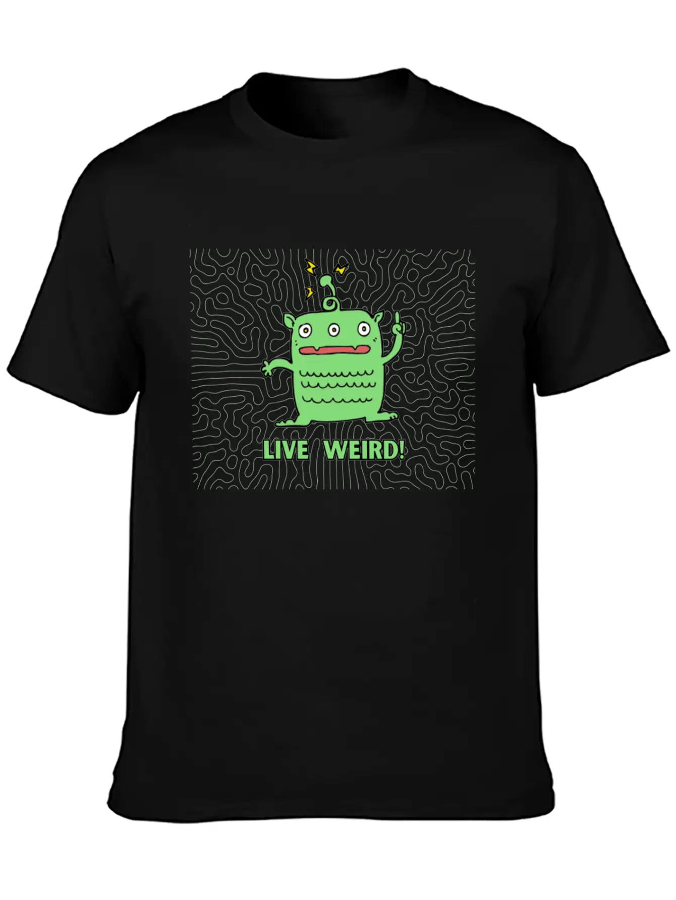 Live Weird 2 Timeless Short Sleeve Tee – Comfy And Minimalist Design