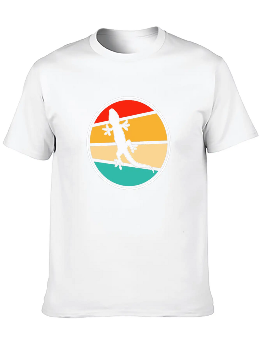 Lizard Retro Classic Cotton Tee – Unisex Comfort For Any Season