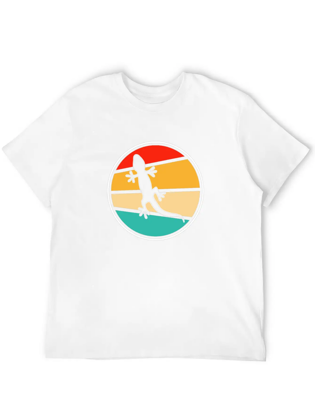 Lizard Retro Classic Cotton Tee – Unisex Comfort For Any Season
