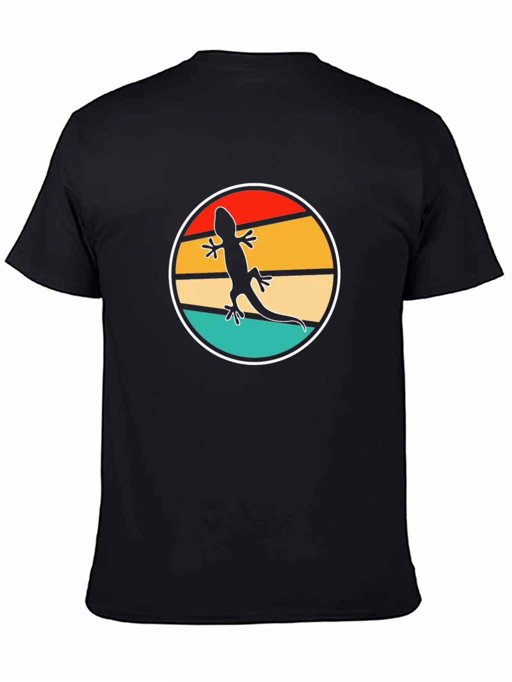 Lizard Retro Classic Cotton Tee – Unisex Comfort For Any Season