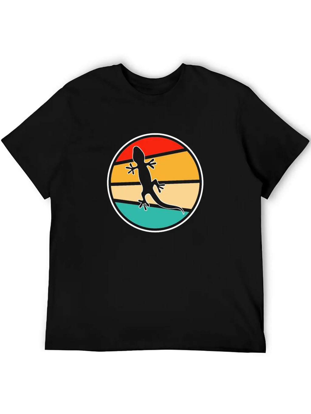 Lizard Retro Classic Cotton Tee – Unisex Comfort For Any Season
