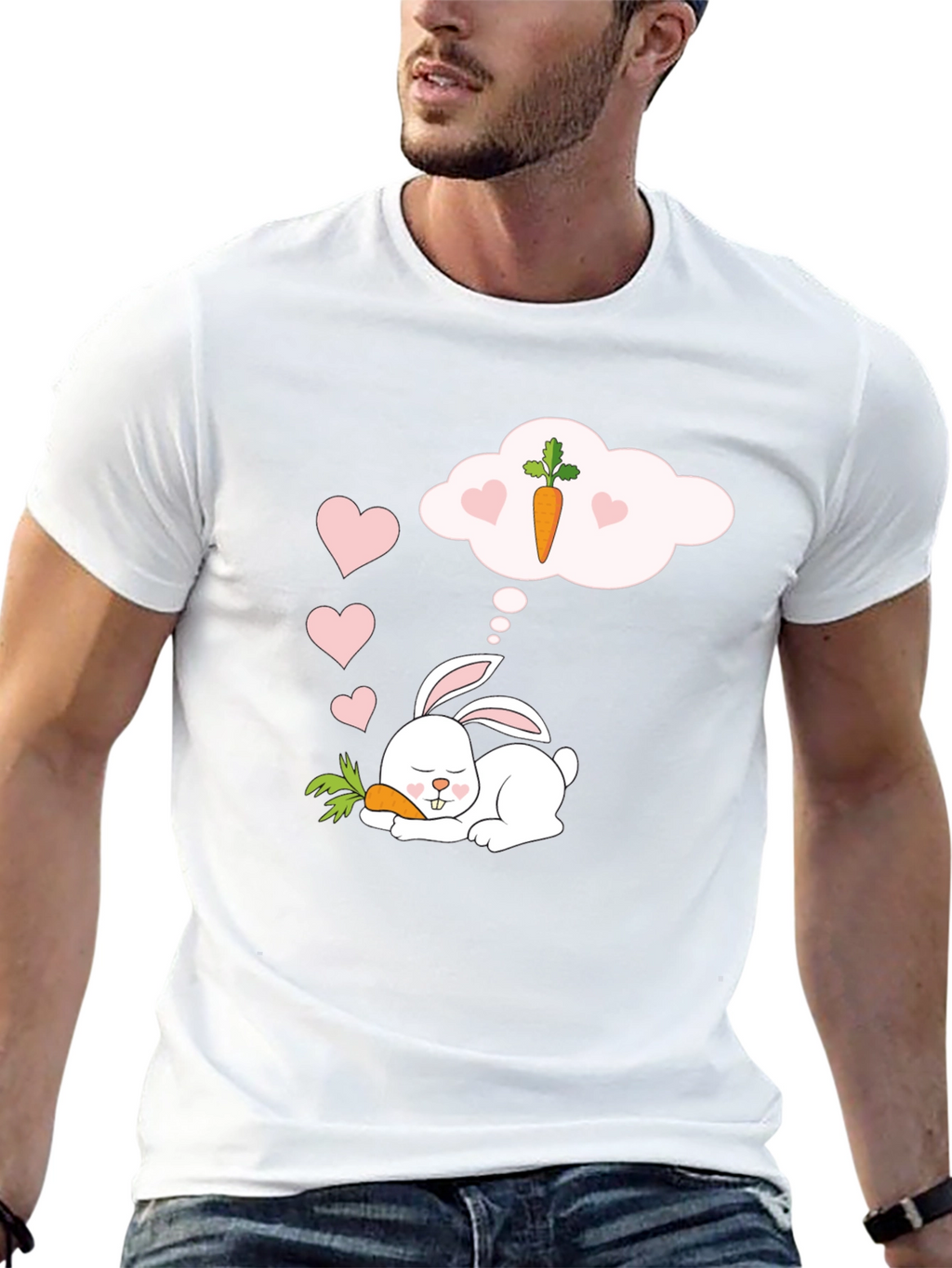 Cute Bunny Carrot Dream T-Shirt