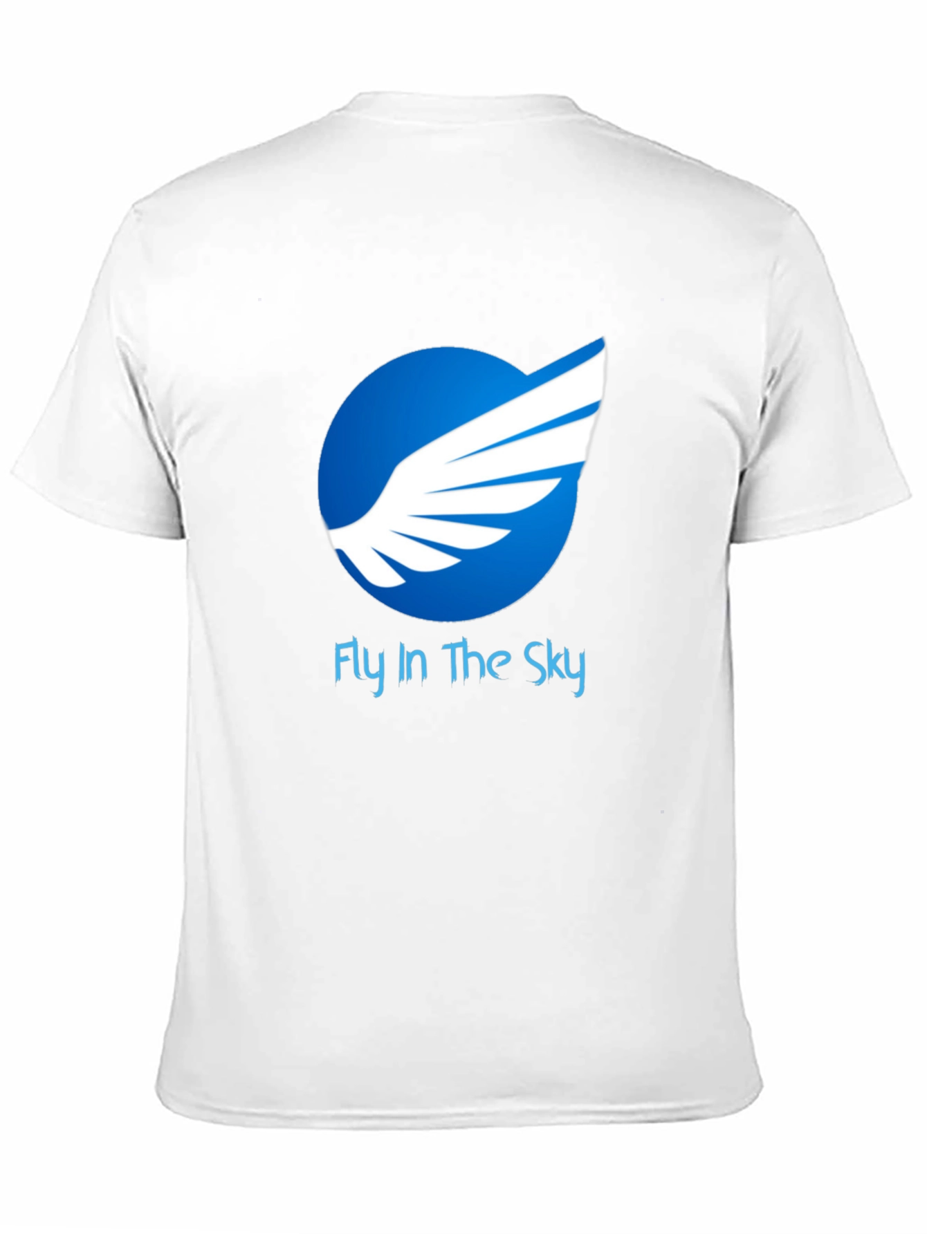 Fly in The Sky Graphic T-Shirt - Premium Cotton Blend