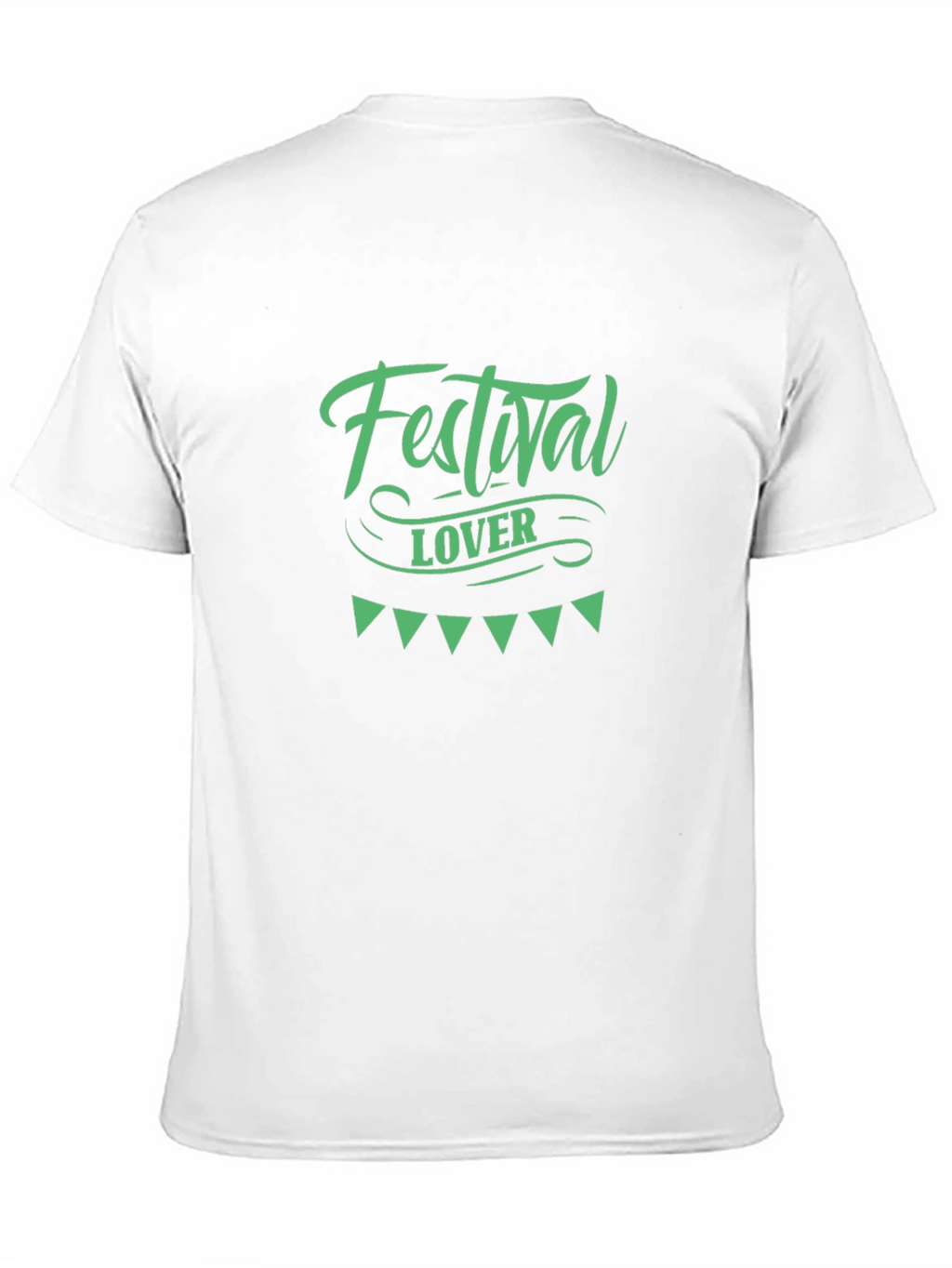 Festival Lover Graphic Tee - Black Cotton T-Shirt