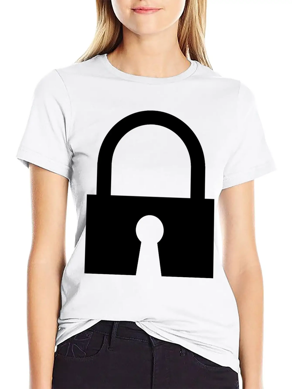 Lock Classic Cotton Tee – Unisex Comfort For Any Season