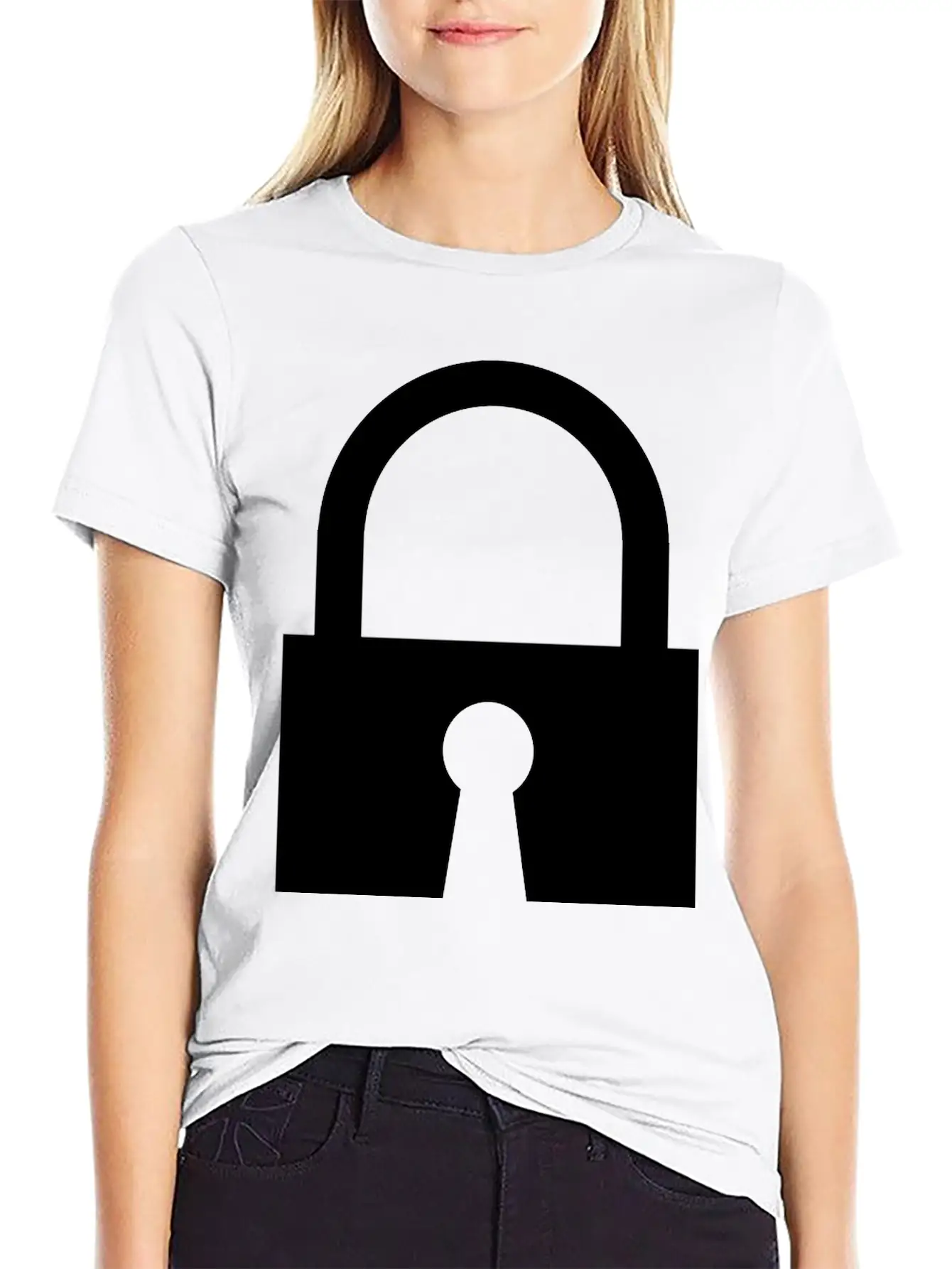 Lock Classic Cotton Tee – Unisex Comfort For Any Season