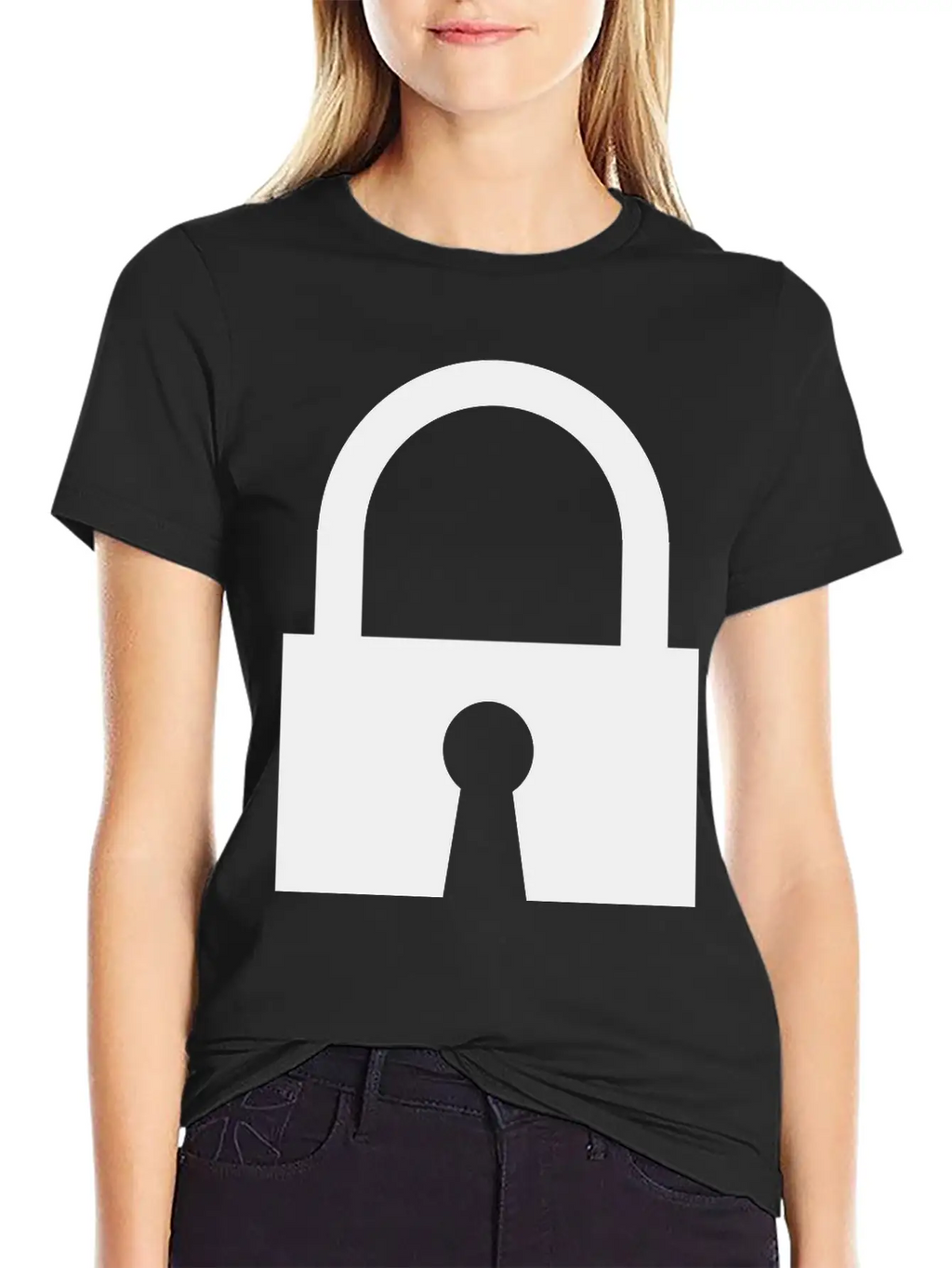 Lock Classic Cotton Tee – Unisex Comfort For Any Season