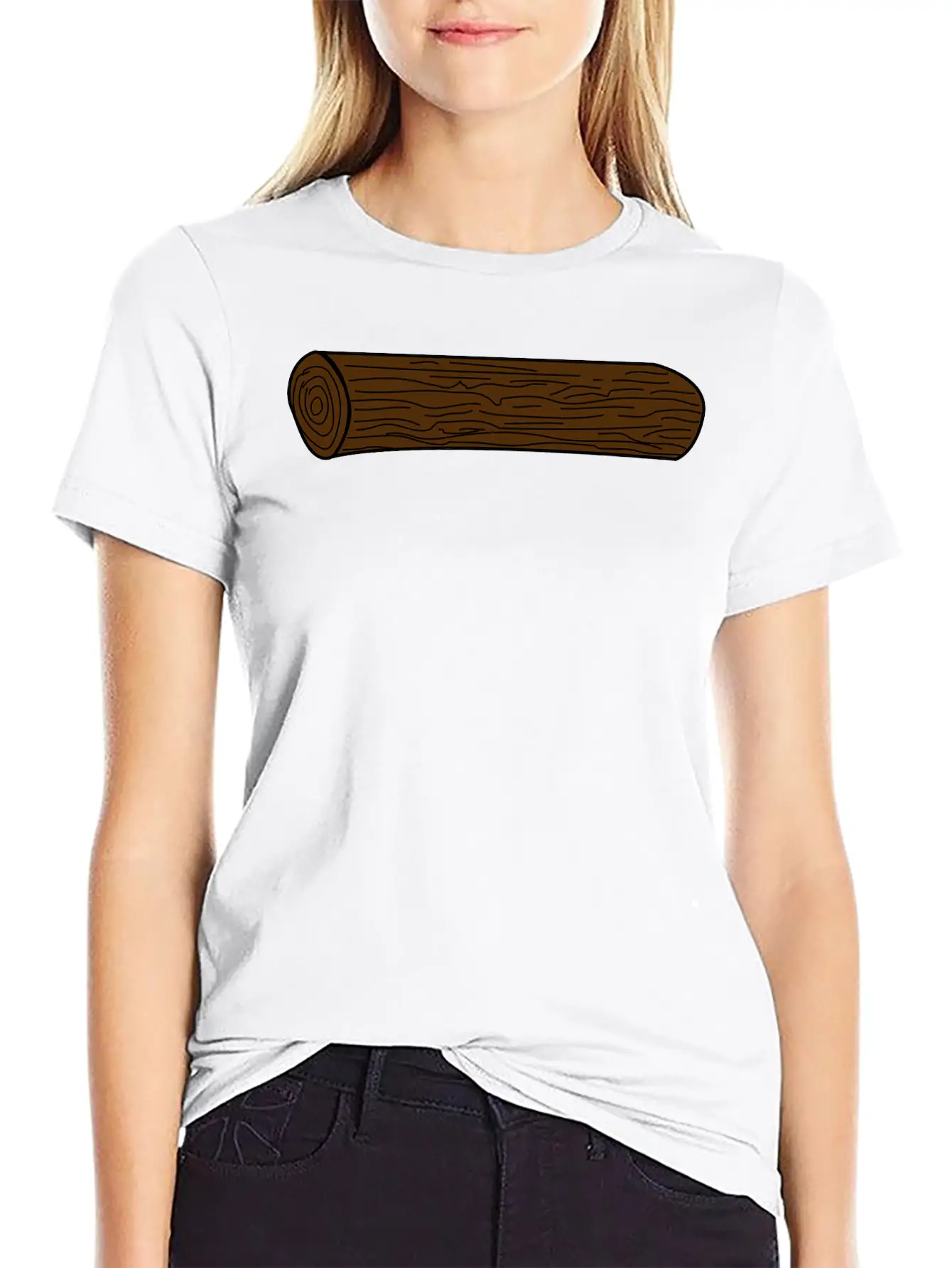 Log Breathable Soft Cotton T-Shirt – Timeless Casual Look