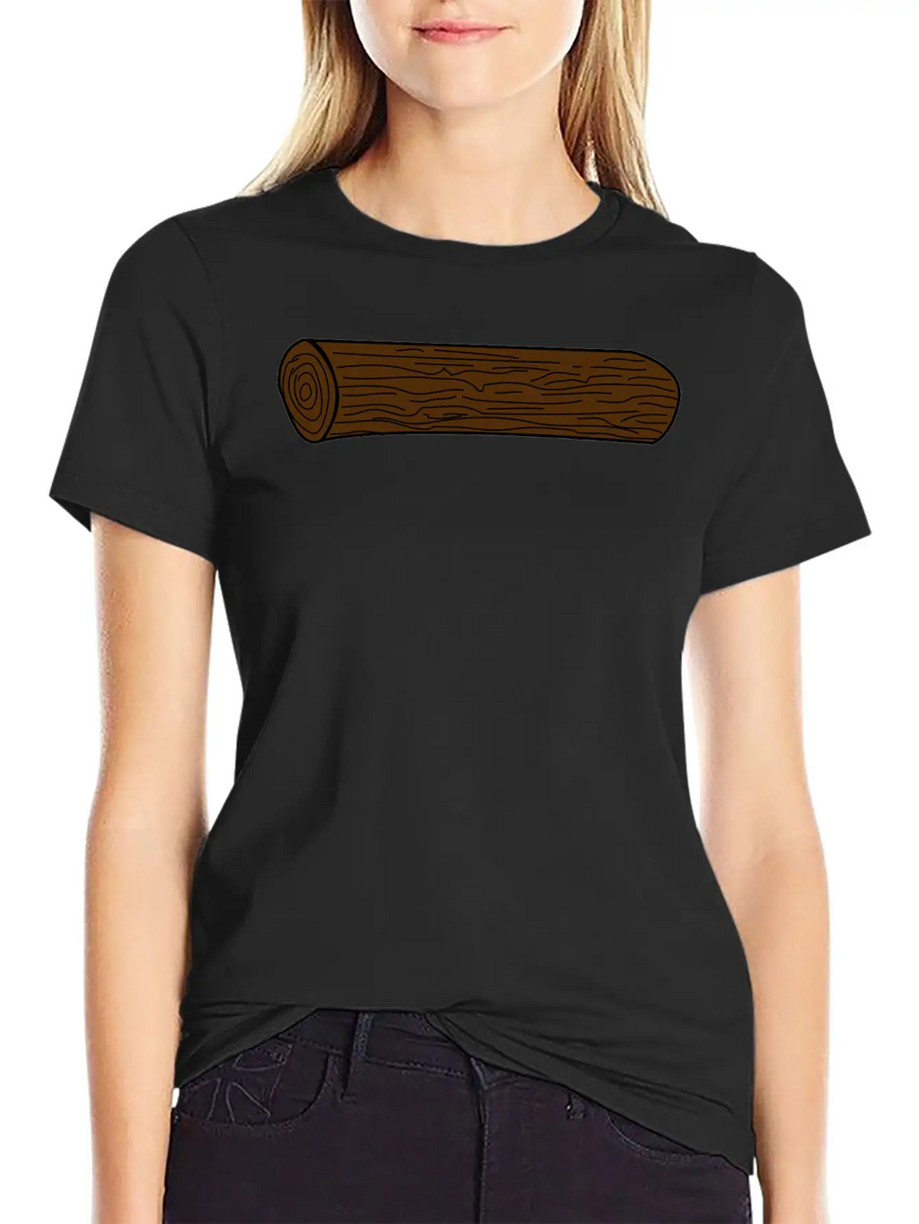 Log Breathable Soft Cotton T-Shirt – Timeless Casual Look