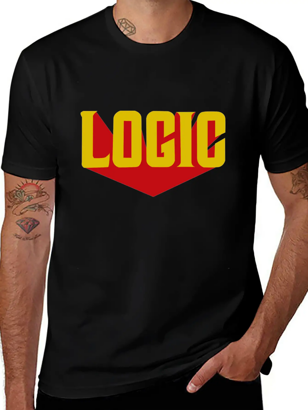 Logic Modern Fit Casual T-Shirt – Clean And Versatile Design