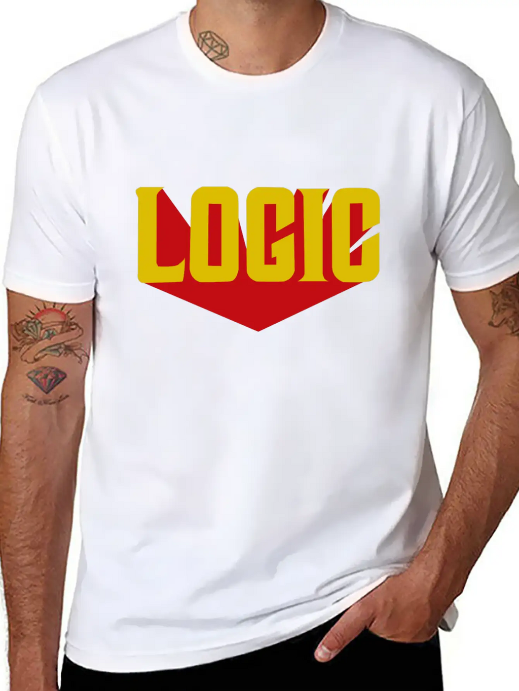 Logic Modern Fit Casual T-Shirt – Clean And Versatile Design