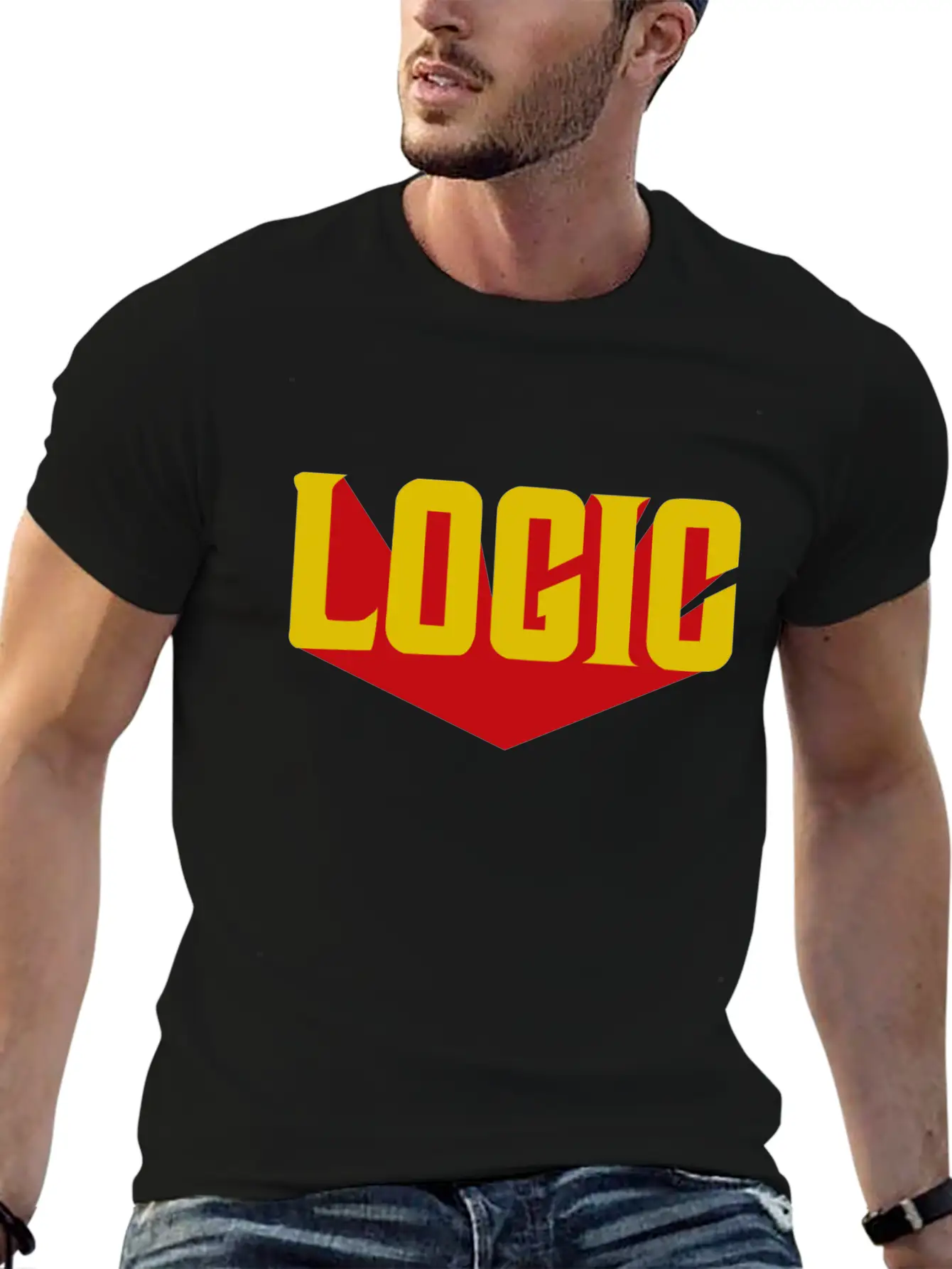 Logic Modern Fit Casual T-Shirt – Clean And Versatile Design