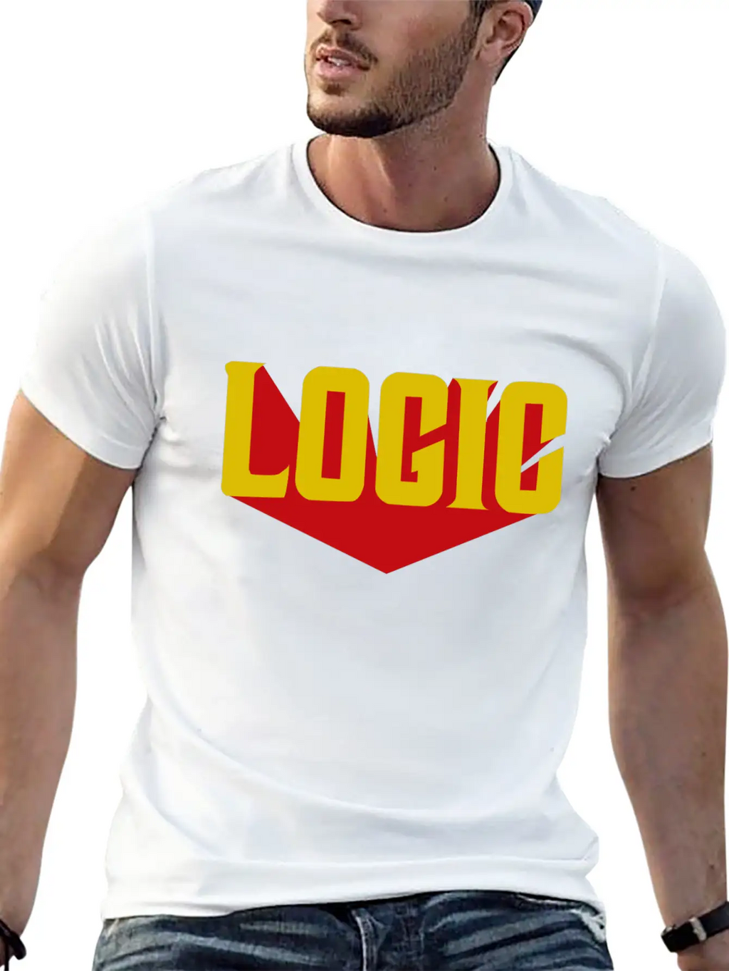 Logic Modern Fit Casual T-Shirt – Clean And Versatile Design