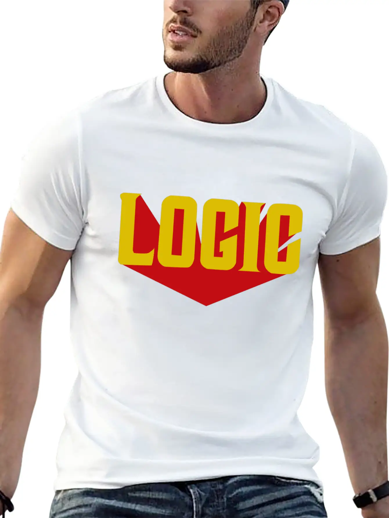 Logic Modern Fit Casual T-Shirt – Clean And Versatile Design