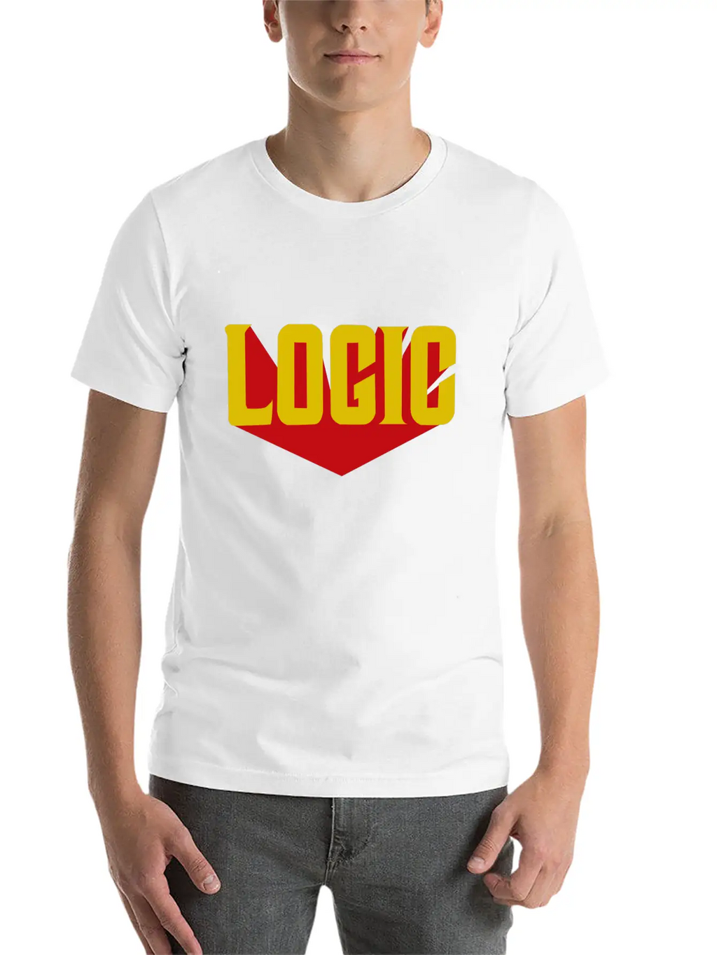 Logic Modern Fit Casual T-Shirt – Clean And Versatile Design