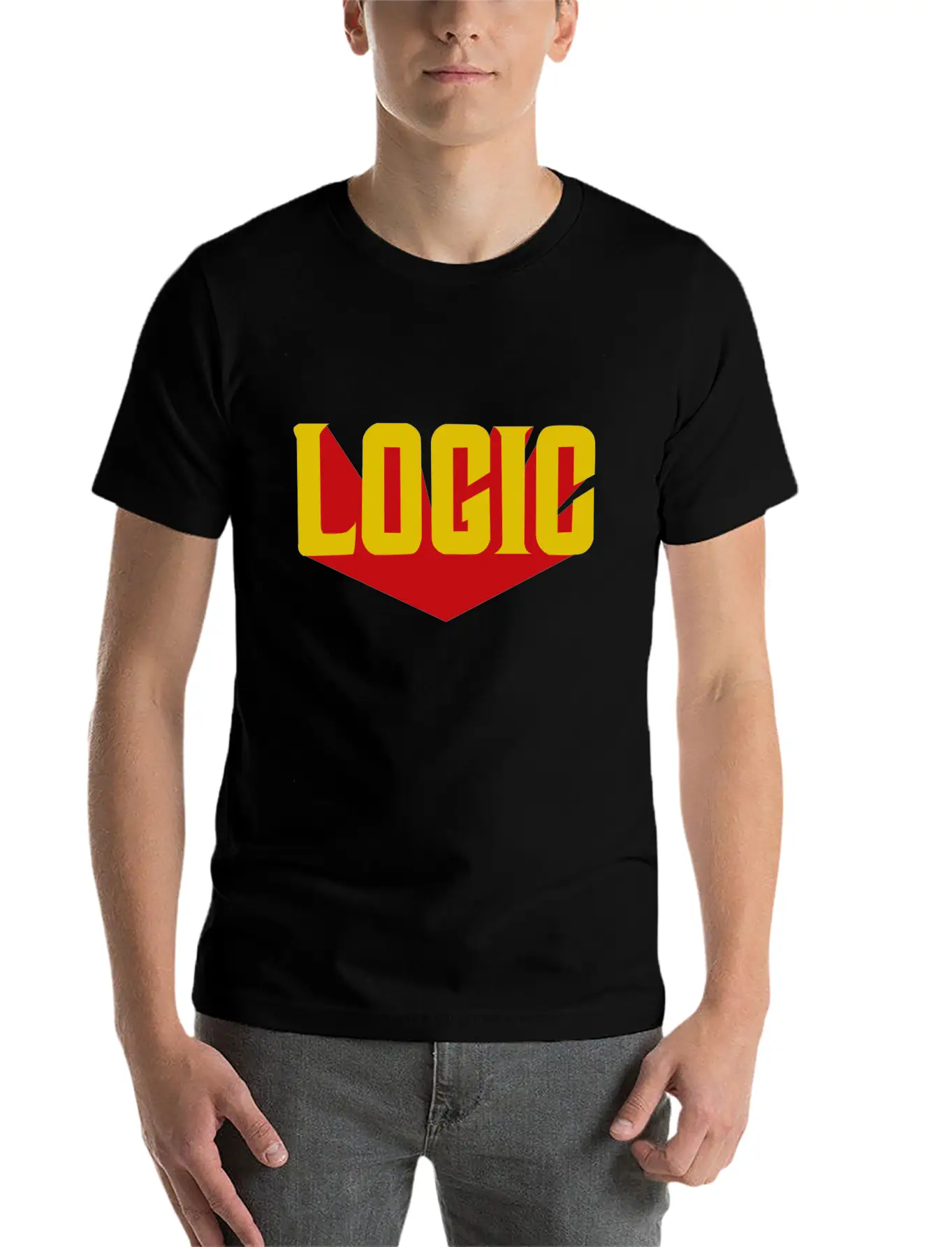 Logic Modern Fit Casual T-Shirt – Clean And Versatile Design