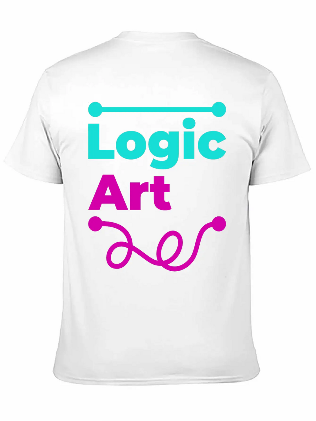 Logic Vs Art Breathable Soft Cotton T-Shirt – Timeless Casual Look