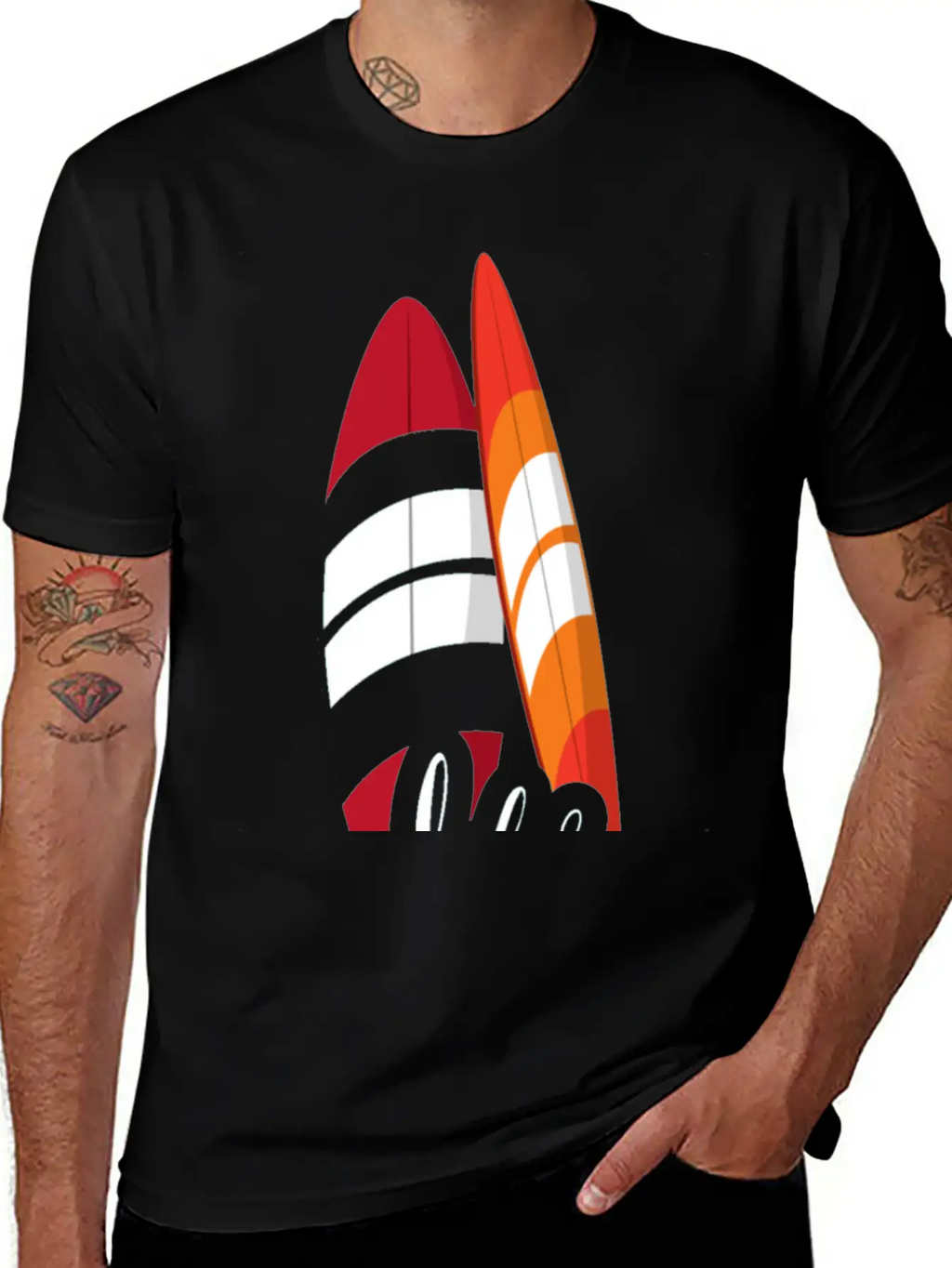 Logo Design Breathable Graphic T-Shirt – Perfect For Casual Days