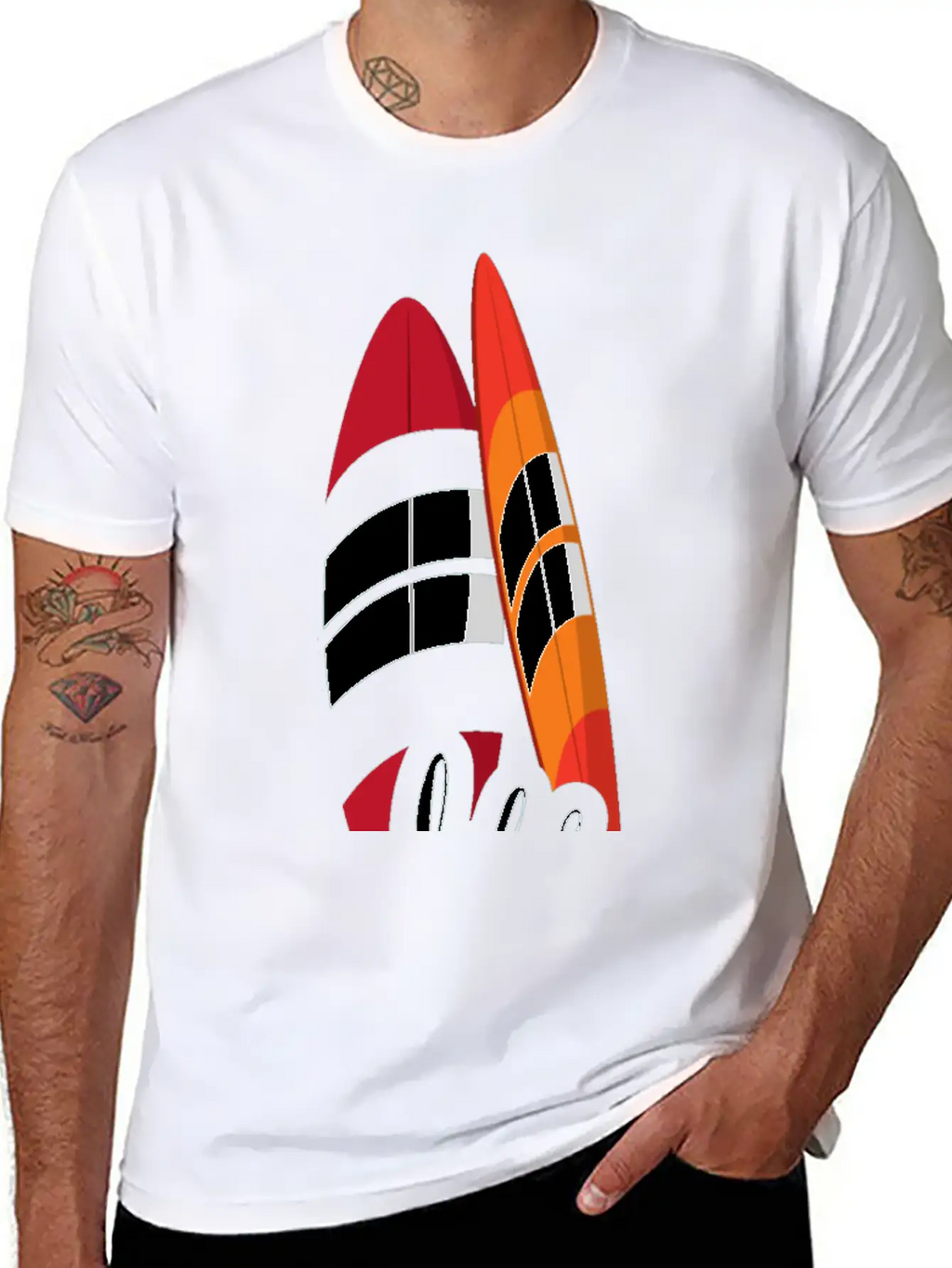 Logo Design Breathable Graphic T-Shirt – Perfect For Casual Days