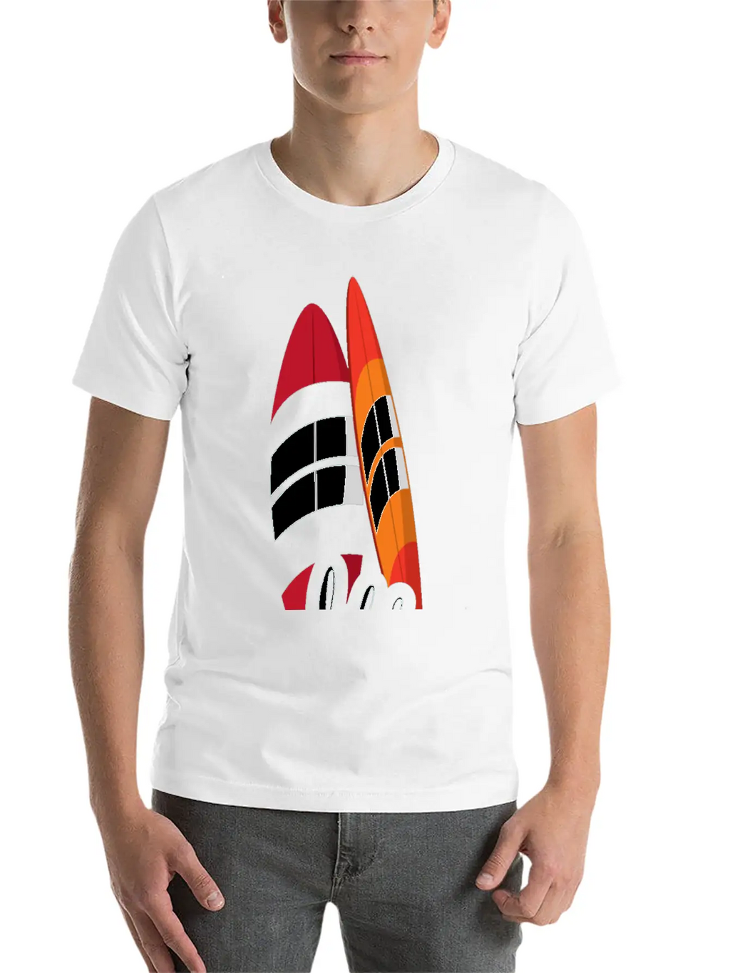 Logo Design Breathable Graphic T-Shirt – Perfect For Casual Days