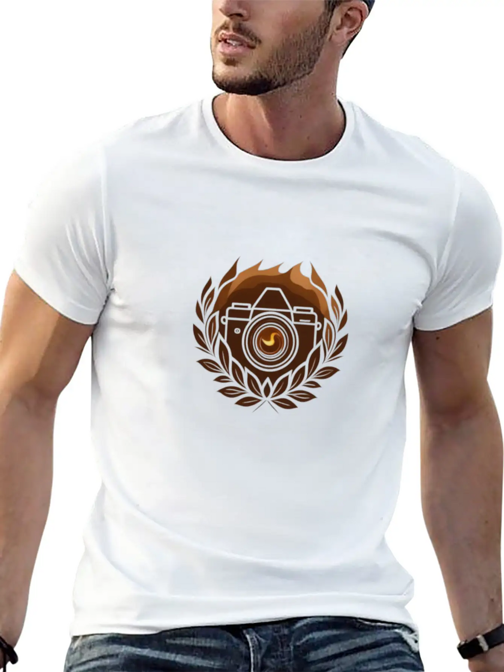 Logo For Wedding Videography Company Called Ember Stylish Everyday T-Shirt – Unisex Basic Cotton Tee