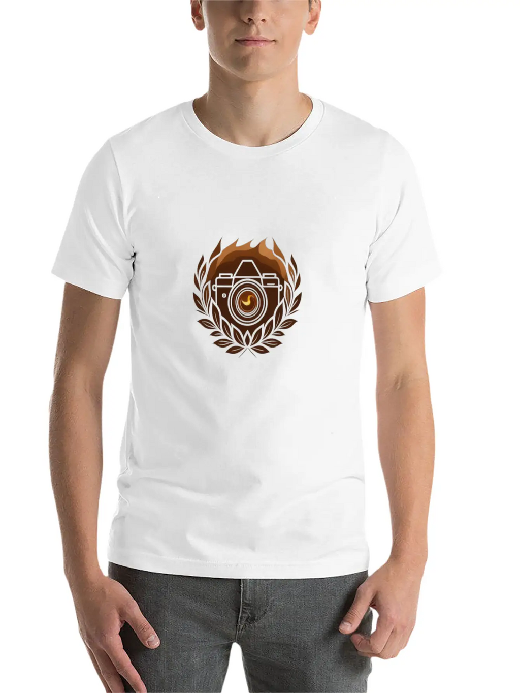 Logo For Wedding Videography Company Called Ember Stylish Everyday T-Shirt – Unisex Basic Cotton Tee