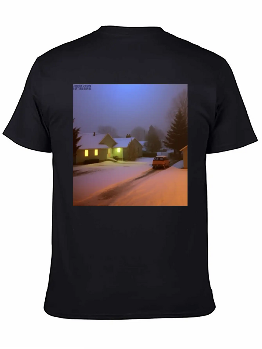 Lost In Liminal - Sticker Classic Cotton Tee – Unisex Comfort For Any Season