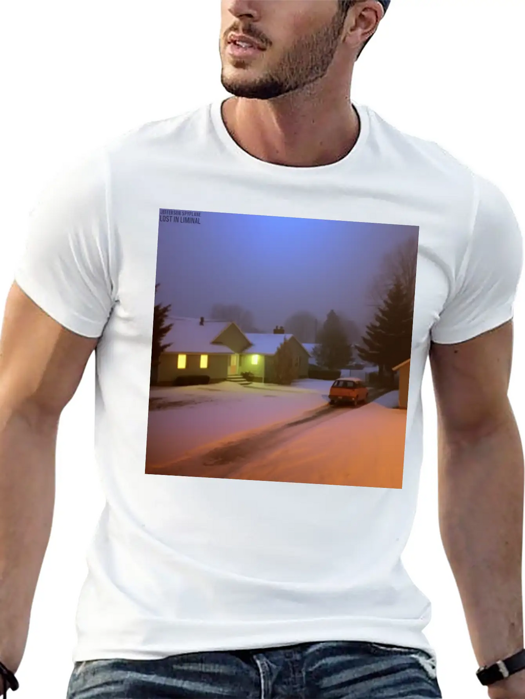 Lost In Liminal - Sticker Classic Cotton Tee – Unisex Comfort For Any Season