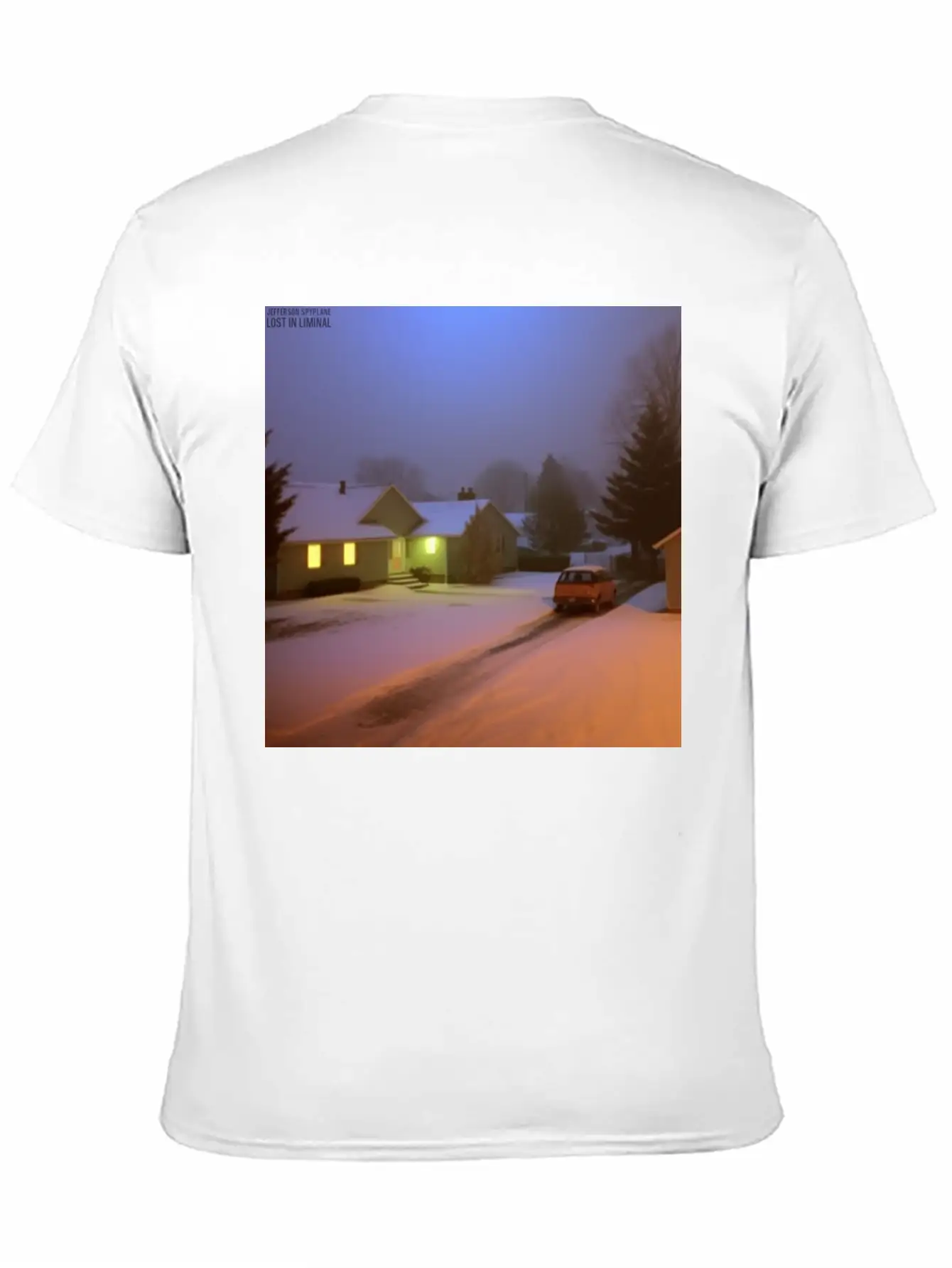 Lost In Liminal - Sticker Classic Cotton Tee – Unisex Comfort For Any Season
