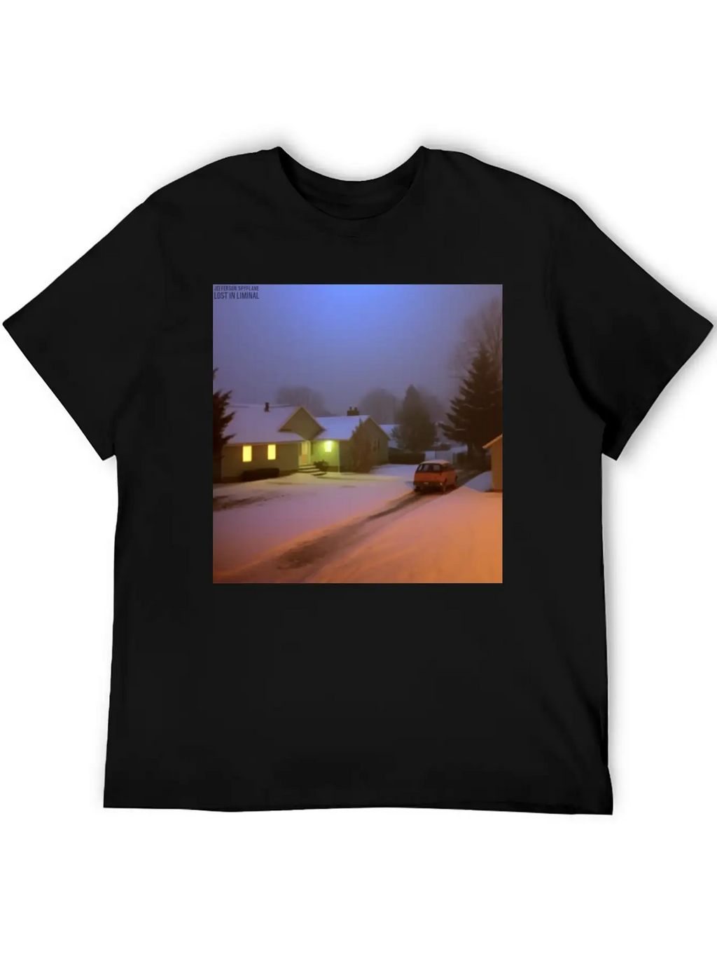 Lost In Liminal - Sticker Classic Cotton Tee – Unisex Comfort For Any Season