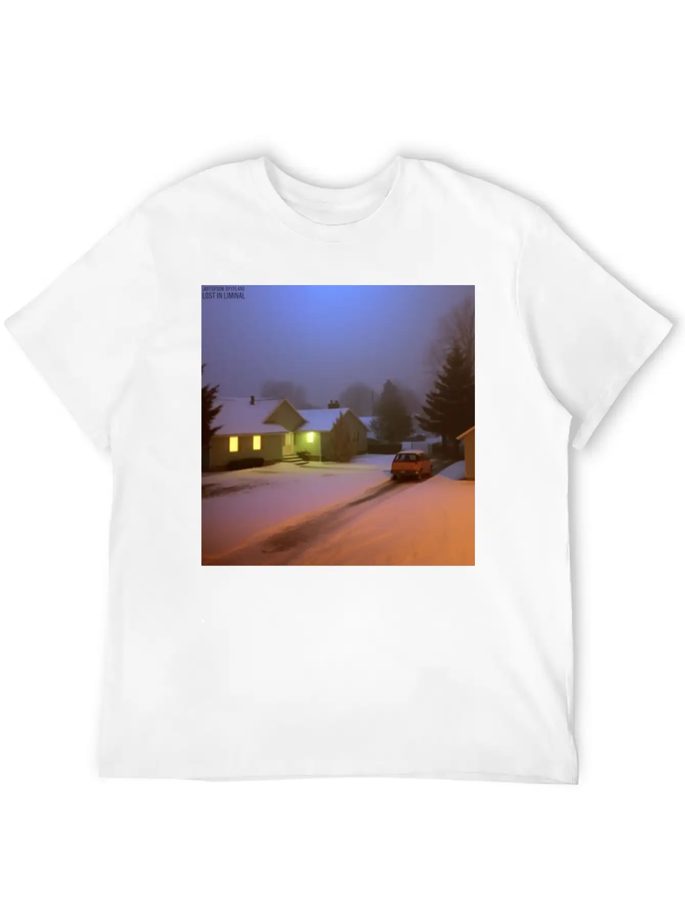 Lost In Liminal - Sticker Classic Cotton Tee – Unisex Comfort For Any Season