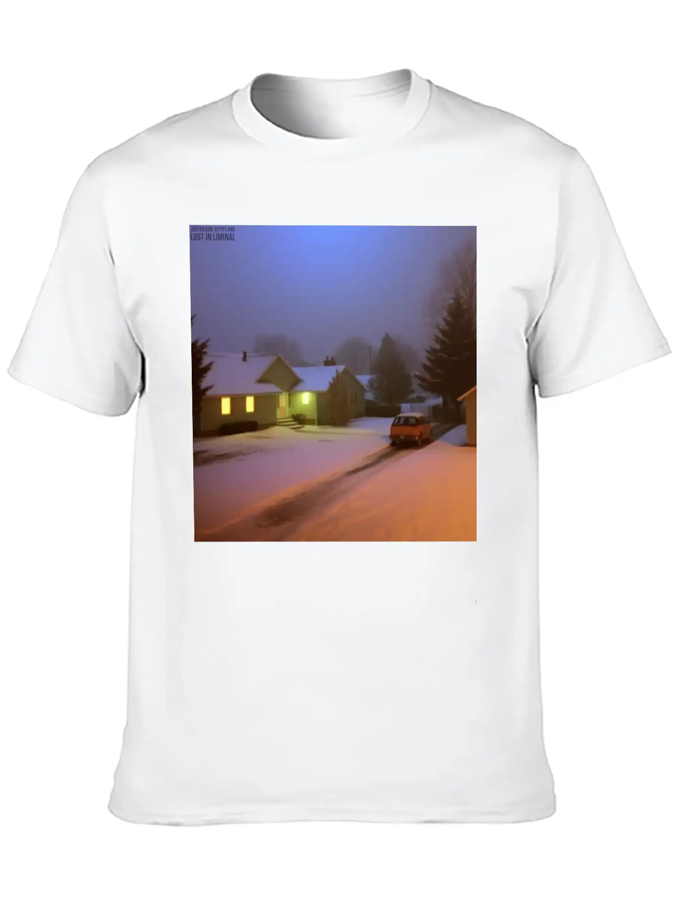 Lost In Liminal - Sticker Classic Cotton Tee – Unisex Comfort For Any Season