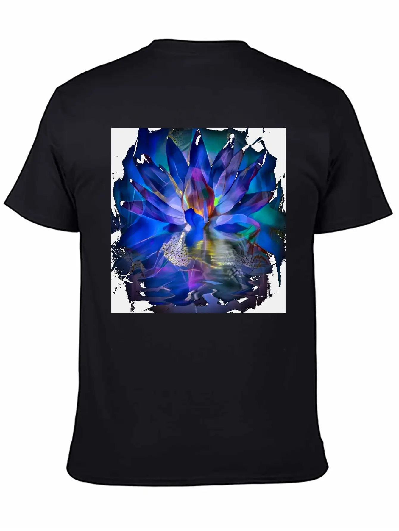 Lotus Flower Classic Cotton Tee – Unisex Comfort For Any Season